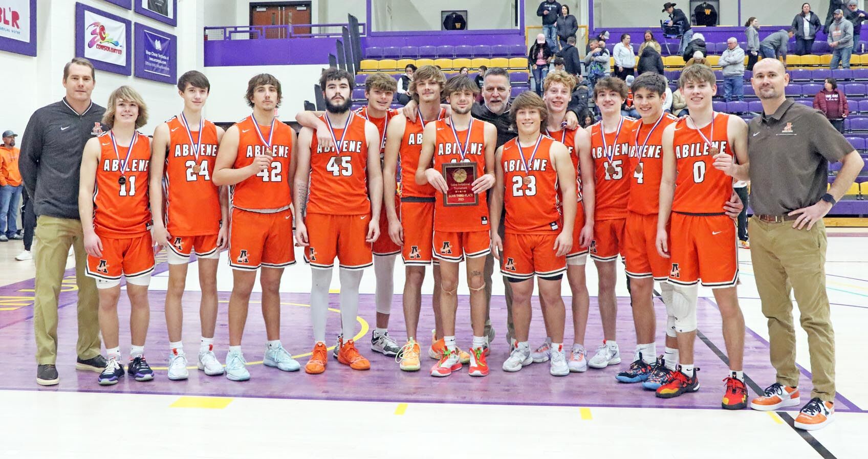 Abilene Cowboys finished Salina Invitational tournament in 3rd place